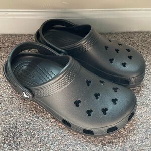 Disney Crocs- Black Mickey Mouse